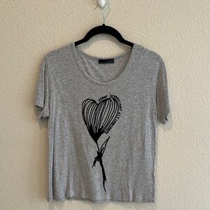 Gray Graphic Tee